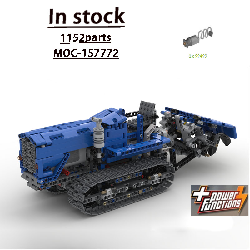 Urban Farming And Urban Agriculture - MOC-157772 Tractor Agrícola Urbano de Bloques