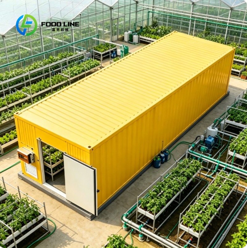 Urban Farming And Urban Agriculture - Contenedor Modular Inteligente para Cultivo, Sistema