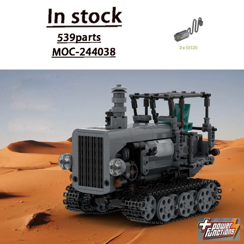 Urban Farming And Urban Agriculture - MOC-244038 Bloques de Construcción de Tractor