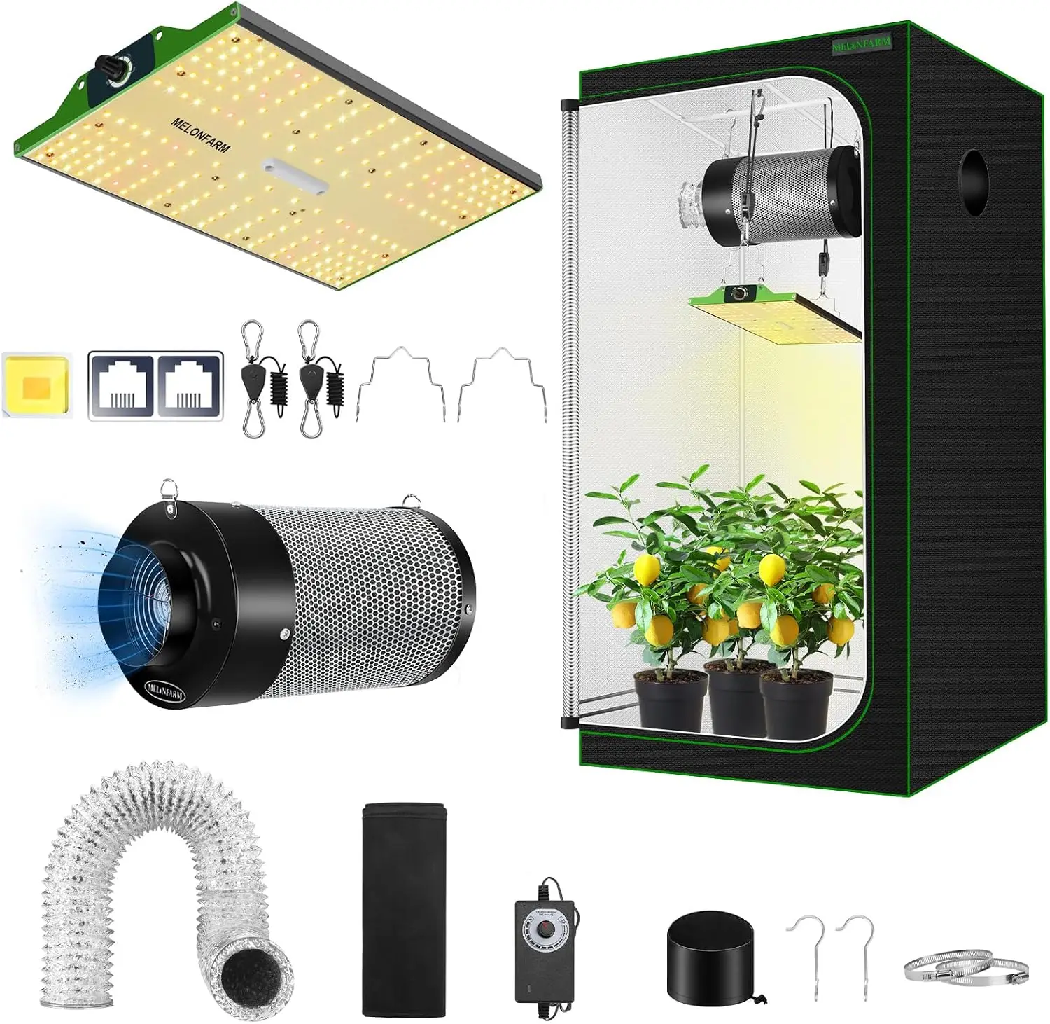 Kit Completo de Cultivo en Int - Grow Tent 4X4 reseña y precio